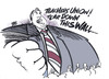 Cartoon: GOV (small) by barbeefish tagged sez