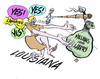 Cartoon: grtting the vote (small) by barbeefish tagged harry,reid