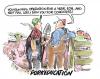Cartoon: political (small) by barbeefish tagged pork,