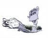 Cartoon: SCREAM (small) by barbeefish tagged illegal