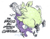 Cartoon: that pesky health bill (small) by barbeefish tagged health