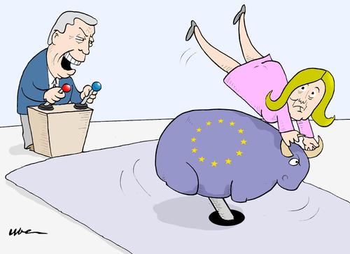 Cartoon: European mechanisms (medium) by uber tagged eu,ukip,eu,ukip