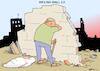 Cartoon: WEILING WALL 2.0 (small) by uber tagged gaza israele