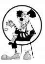 Cartoon: clown (small) by felpa56 tagged people