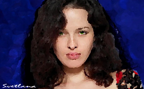 Cartoon: Svetlana Art (medium) by svetta tagged portrait