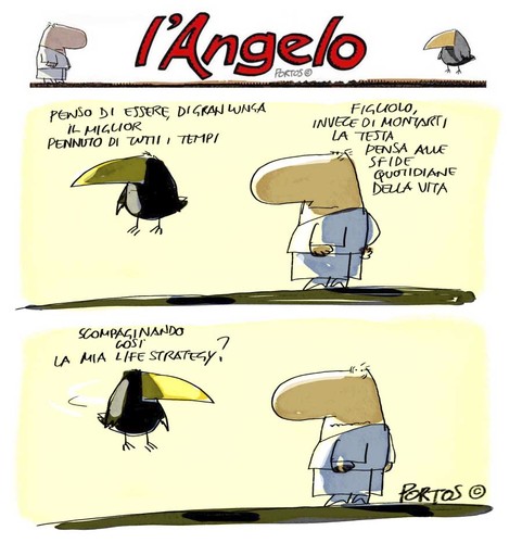 Cartoon: Il migliore (medium) by portos tagged il,migliore