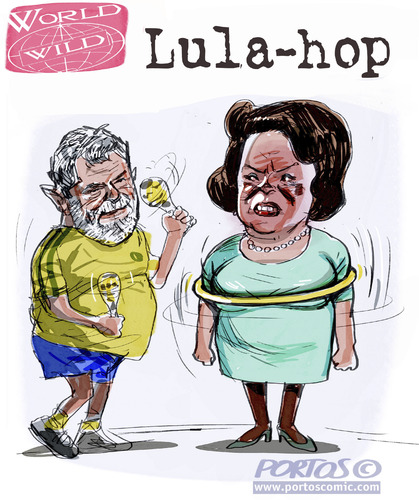 Cartoon: La grana Battisti passa a Dilma (medium) by portos tagged lula,dilma,battisti