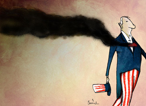 Cartoon: 9-11 (medium) by Garrincha tagged september,11