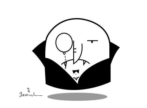 Cartoon: Count (medium) by Garrincha tagged ilos