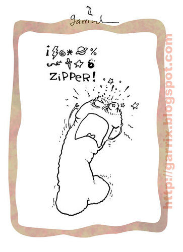 Cartoon: Damn zippers (medium) by Garrincha tagged 