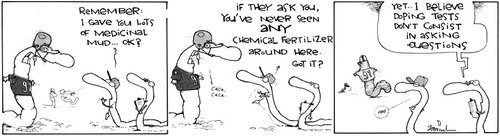 Cartoon: Doping (medium) by Garrincha tagged strips,comic