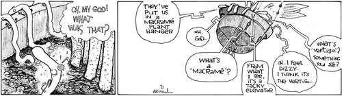 Cartoon: Hanging in the Air - 2 (medium) by Garrincha tagged strips,comic