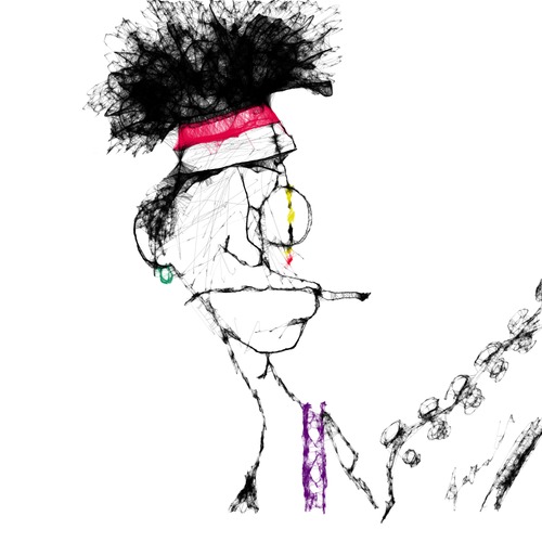Cartoon: Keith (medium) by Garrincha tagged stars,rock,personalities,music