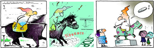 Cartoon: Miss Corina tedeschi 128 (medium) by Garrincha tagged comic,strips