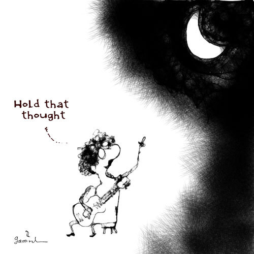 Cartoon: Night. (medium) by Garrincha tagged sketch