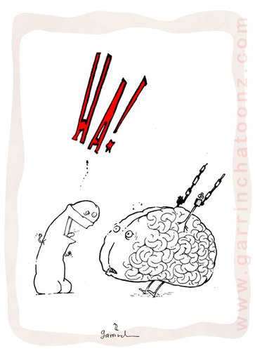 Cartoon: Prisoner (medium) by Garrincha tagged 