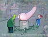 Cartoon: A day at the museum (small) by Garrincha tagged gag cartoon adult humor garrincha museum