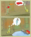 Cartoon: Fast car (small) by Garrincha tagged gag cartoon adult humor garrincha car women