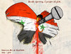 Cartoon: Syrian spring (small) by Garrincha tagged torture,politics,arab,spring
