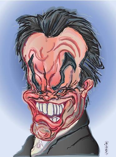 Cartoon: Jack Nicholson (medium) by buzz tagged jack