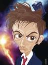 Cartoon: David Tennant (small) by buzz tagged the,doctor
