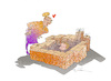 Cartoon: a_prisoner_of_gifts (small) by zluetic tagged gifts