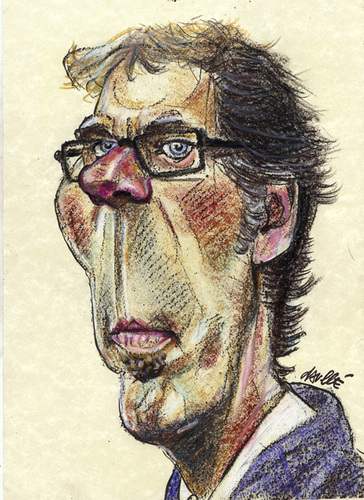 Cartoon: Laurent Blanc (medium) by daulle tagged caricature,daulle,sport,france