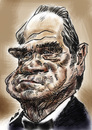 Cartoon: Tommy Lee Jones (small) by daulle tagged caricature,movie,us,daulle,tommy,lee,jones