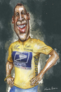Cartoon: LANCE ARMSTRONG (small) by lagrancosaverde tagged lance,armstrong,ciclismo,cycling