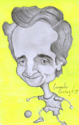 Cartoon: Xavier Salvador (medium) by Leonardo Weber tagged caricaturists