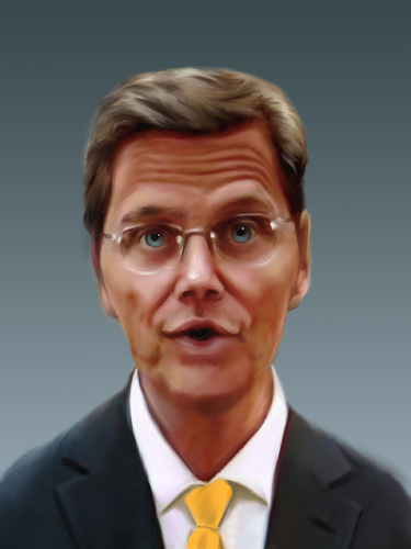 Cartoon: Westerwelle (medium) by Sigrid Töpfer tagged politiker,prominente