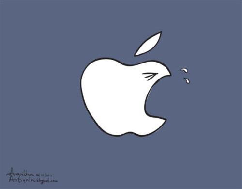 Cartoon: Apple (medium) by awantha tagged apple