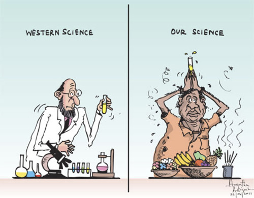 Cartoon: Our science (medium) by awantha tagged our,science