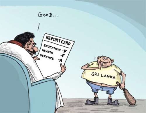 Cartoon: Report Card (medium) by awantha tagged report,card