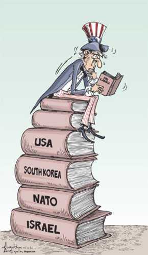 Cartoon: USA (medium) by awantha tagged usa