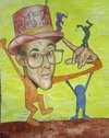 Cartoon: Keith Haring (small) by boogieplayer tagged künstler