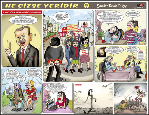 Cartoon: Ne Cizse Yeridir - 3 (medium) by saadet demir yalcin tagged sdy,saadet