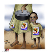 Cartoon: Africa........ (small) by saadet demir yalcin tagged south,africa,2010,syalcin