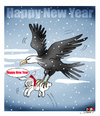 Cartoon: happy... (small) by saadet demir yalcin tagged new,year,syalcin,merry,christmas