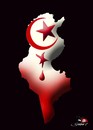 Cartoon: Tunisia (small) by saadet demir yalcin tagged saadet syalcin sdy tunisia turkey