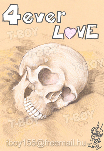 Cartoon: 4 EVER LOVE (medium) by T-BOY tagged love