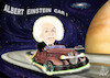 Cartoon: ALBERT EINSTEIN CAR (small) by T-BOY tagged albert,einstein,car