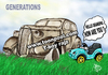 Cartoon: GENERATIONS (small) by T-BOY tagged generations