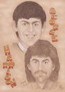 Cartoon: George Harrison (small) by T-BOY tagged george,harrison