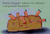 Cartoon: neues vom biobäcker (small) by wheelman tagged bio,brot,getreide,hipster,in,karotte