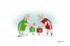 Cartoon: sport viollence (small) by geomateo tagged sport football viollence 