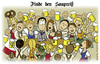 Cartoon: finde den Saupreiß (small) by katelein tagged oktoberfest,wiesn,bier,bierfest,beer,ozapft