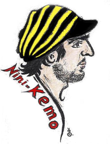 Cartoon: Nika Kemularia (medium) by Bejan tagged kemo,caricature