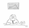 Cartoon: Ohne Titel (small) by Oliver Kock tagged büro aktienkurs laune erfolg misserfolg wirtschaft