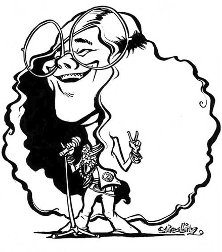 Cartoon: Janis Joplin (medium) by stieglitz tagged janis,joplin,karikatur,caricature,caricatura